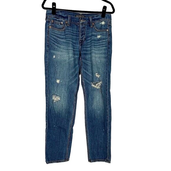 Abercrombie & Fitch Signature Collection Distressed Skinny Ankle - Women’s 27 - Picture 1 of 10